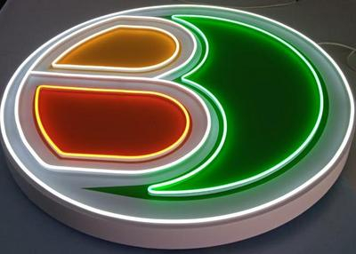 Burger Boom logo Неонова вивіска